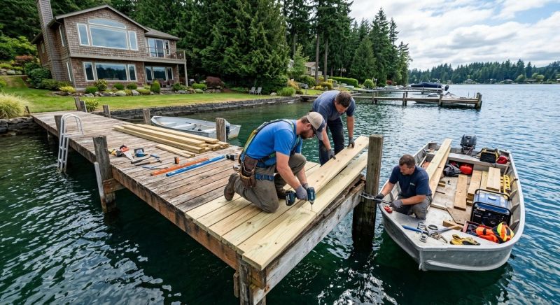Boat Dock Repair Service in Overland Park, KS