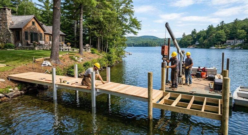 Boat Dock Installation in Littleton, CO