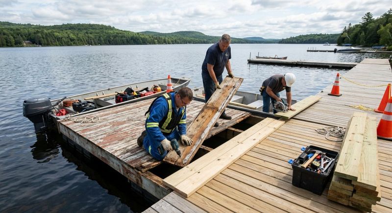 Boat Dock Maintenance in Olathe, KS