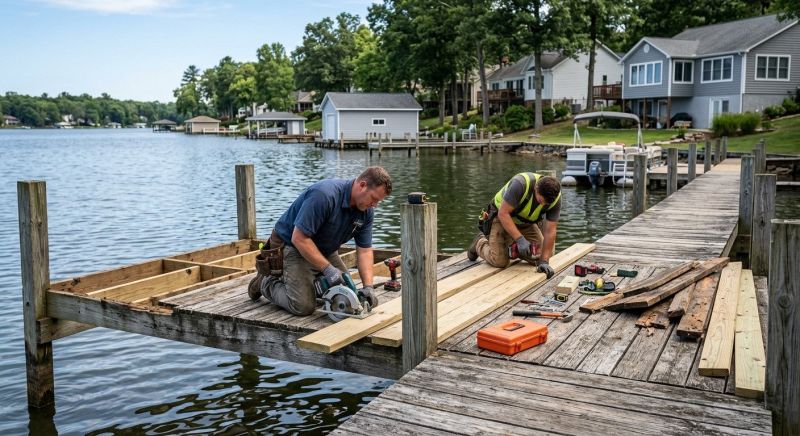 Boat Dock Repair in Overland Park, KS