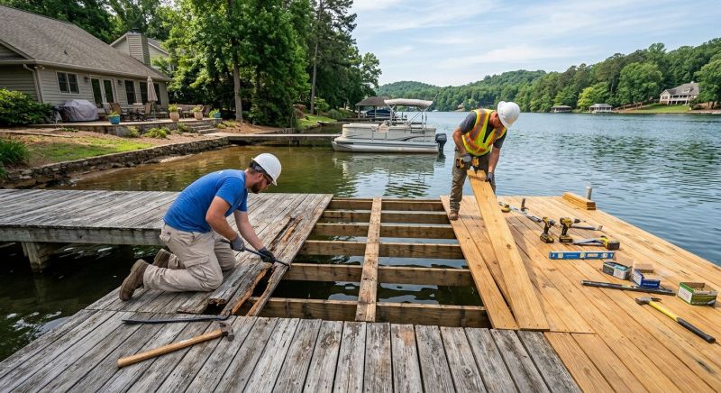 Dock Wood Replacement in Denver, CO