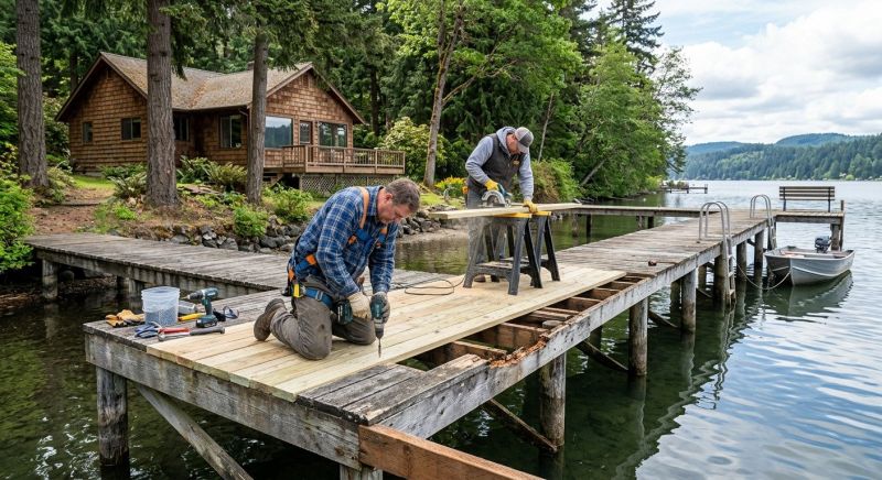 Dock Wood Replacement in Denver, CO