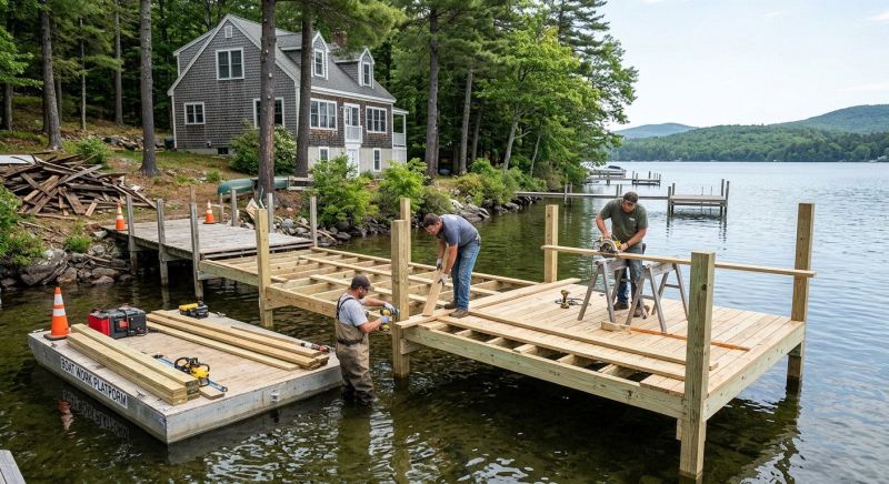 Water Dock Installation in Kansas City, MO