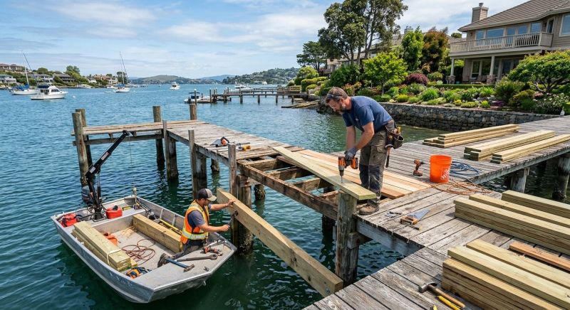 Water Dock Repair in Roswell, GA